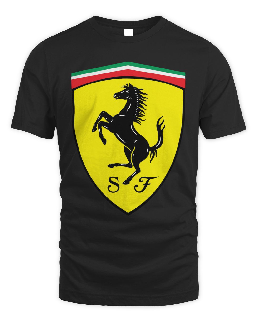 Ferrari F1 Merch Scuderia Ferrari Large Logo Shirt Urasing
